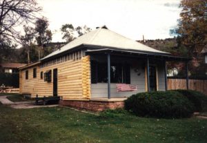 Remodel with log siding and Timberline log corners in Lyons Colorado