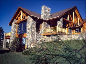 Timberline Log siding exterior & interior