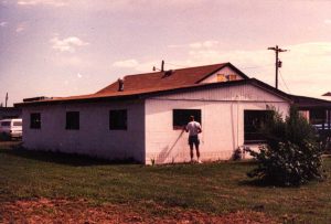 Remodel with log siding and Timberline log corners at a sawmill in Laporte,CO