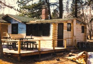 Remodel with log siding and Timberline log corners, half way done.