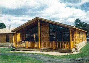 Modular log rental in Estes Park